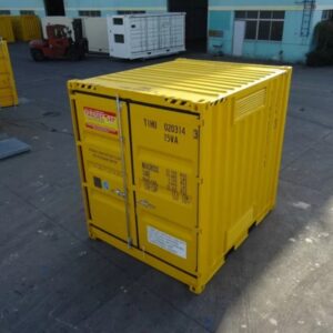 10′ high cube gefahrgut container (bunded floor)