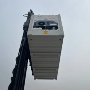 20 fuß high cube kühlcontainer mit personaltür