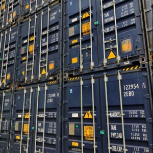 20′ high cube pallet wide bulker container