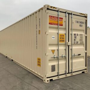 40ft high cube shipping container